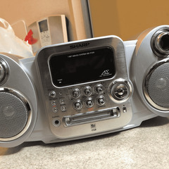 【ジャンク品】SHARP MD/CDコンポ ラジオ オーディオ機器