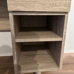 LOWYA パソコンデスク　オークの画像