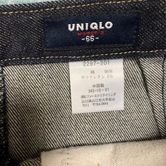  UNIQLOデニムスカートの画像