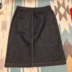  UNIQLOデニムスカートの画像