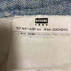 夏用カーペットの画像