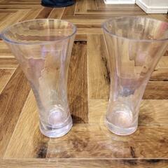 差し上げます　ガラス花瓶　セット　フランフランの画像
