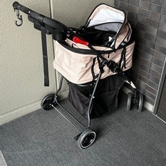 【引渡済】ペットカート　犬用品　猫用品の画像