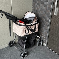 【引渡済】ペットカート　犬用品　猫用品