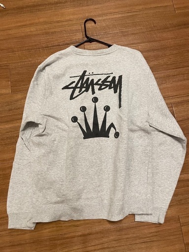 stussy クラウン　トレーナー　スウェット　90s~レア！