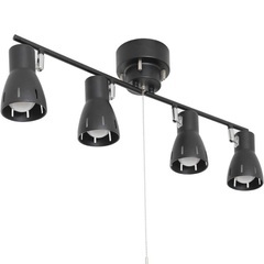 シーリングライト 4灯 スポットライト E26口金 LED電球対