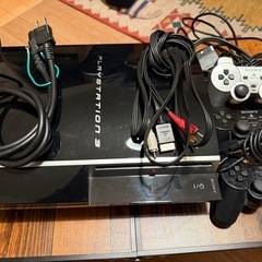 PlayStation3(プレイステーション3)一式+ソフト4本の画像