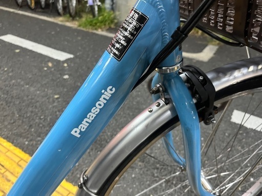 中古Panasonic電動アシスト自転車　12Ah
