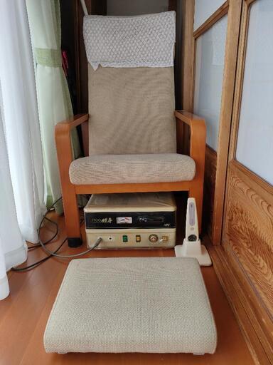値下げ❗️❗️　家庭用電位治療器　トランセーバー　健寿7700　椅子付き