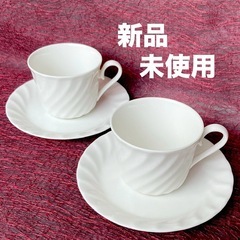 【新品・未使用】 Nestleネスレ　カップ&ソーサー2客セット