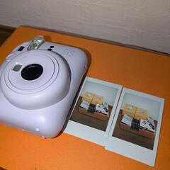 チェキカメラ instax mini 12 ケース フィルム セットの画像