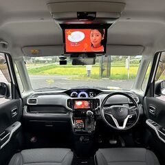 ソリオ美品BANDITハイブリッドMV★ロング車検R8年7月迄★希少天井モニター・デュアルカメラ自動ブレーキ・パワースライドドア・フルセグTV…の画像