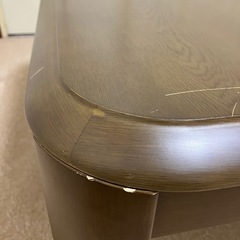 家具調こたつ本体と天板　季節家電　これからの季節に。の画像