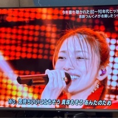 今日中にお取引できる方!！！13000円で対応致します2022年購入  Hisence 43V型液晶テレビとテレビスタンド　の画像
