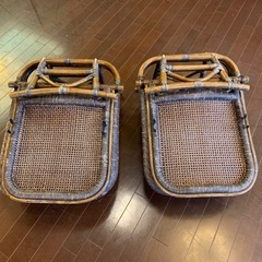 炬燵用籐座椅子4点セット
の画像
