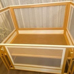 ヤマサキ　ベビーベッドの画像