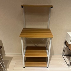 キッチンラック、可動棚有の画像