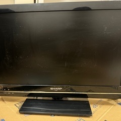 液晶カラーテレビ　SHARPの画像