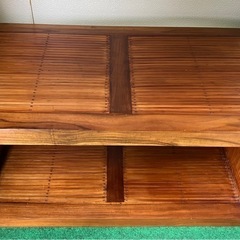 ☆アジア インドネシア 飾り 棚 テレビ ボード 台の画像