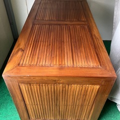 ☆アジア インドネシア 飾り 棚 テレビ ボード 台の画像