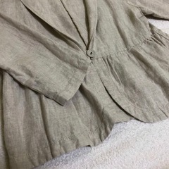お値下げ 麻スタジオクリップジャケットの画像