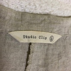 お値下げ 麻スタジオクリップジャケットの画像