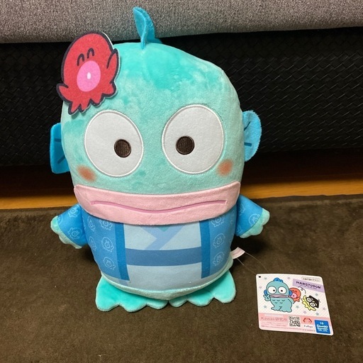 タグ付き ハンギョドン　温泉デートBIGぬいぐるみ mofusand×サンリオキャラクターズビッグぬいぐるみ① ハンギョドン ハンギョ