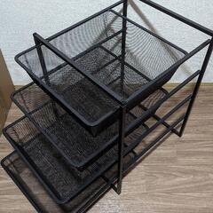 IKEA JONAXEL ヨナクセル メッシュバスケットラックの画像