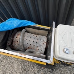 ★スノーメルター NSM1300　移動式融雪機 　● 中古・ジャンク部品取り ！石狩造機　ホース付属！札幌近郊 無料でお届け! の画像