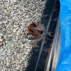 ★スノーメルター NSM1300　移動式融雪機 　● 中古・ジャンク部品取り ！石狩造機　ホース付属！札幌近郊 無料でお届け! の画像