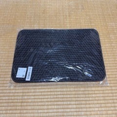 猫砂マット ブラック 30×45cm 滑り止め トイレマットの画像