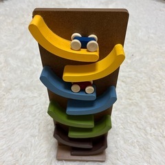 木製　おもちゃ　カースロープの画像