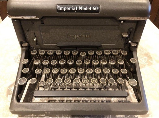 希少品　インペリアル　タイプライター
