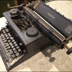 希少品　アンティーク　タイプライター　1940's インペリアルの画像