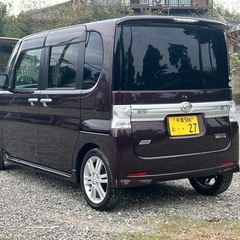 ★最上級グレード★ H25年車 タントカスタムRS ターボ パワースライドドア ナビ・TV 純正アルミ 車検付きの画像