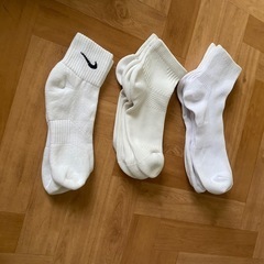 白いソックス
