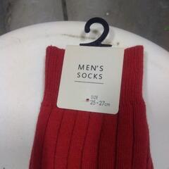 厚木方面🆗￥680の品27cm厚手ロングタイプ  メンズソックスの画像