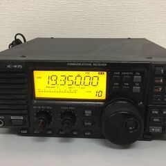 【美品】ICOM アイコム 受信機 IC-R75 「COMMUNICATIONS RECEIVER」の画像