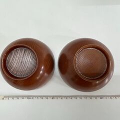 木製おわん　２個の画像