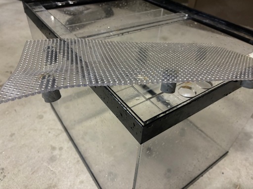 オーバーフロー用水槽濾過槽(60×45×45) 引き取り限定