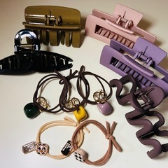 未使用　ヘアアクセ　まとめて