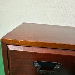 木製 7段引き出し箪笥の画像
