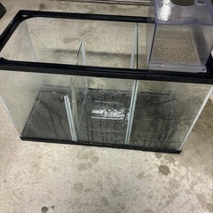 ウールボックス付きオーバーフロー用水槽濾過槽(60×30×36)...