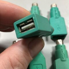 マウス USB → PS/2 変換コネクタ（残7個）の画像