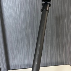 つっぱり2段ハンガー（ニトリ）黒　練馬区の画像