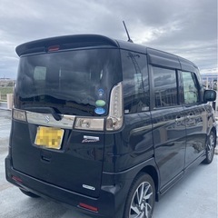 💁‍♂️最終特別値下げ✨特別仕様車Ｊスタイル✨スペーシアカスタム‼️両側パワースライド✨バッテリー新品🔋車検ロングALPINE後席モニター付き‼️早い者勝ちの画像