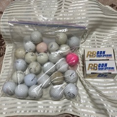 ゴルフボール　中古26個、新品4個　計30個です
