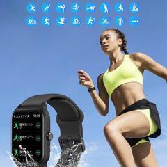 【新品】スマートウォッチ Bluetooth通話機能 iPhone アンドロイド 防水の画像