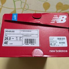 ニューバランススニーカー26cm新品未使用の画像