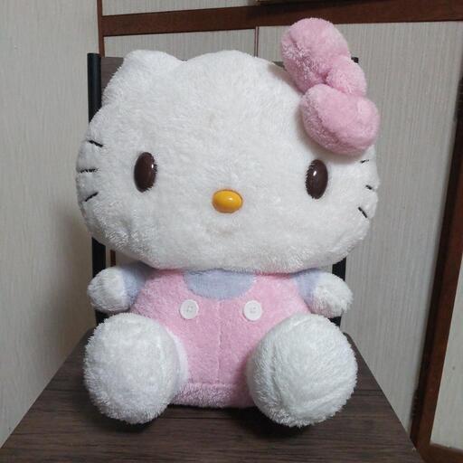ハローキティ モコモコ ぬいぐるみ ビックサイズ